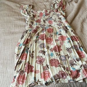 Floral Maurices dress with pockets